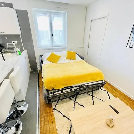 Zenbnb / Topaze / 4 Pers. / Wifi / Proche Gare / Tram / אנמסה